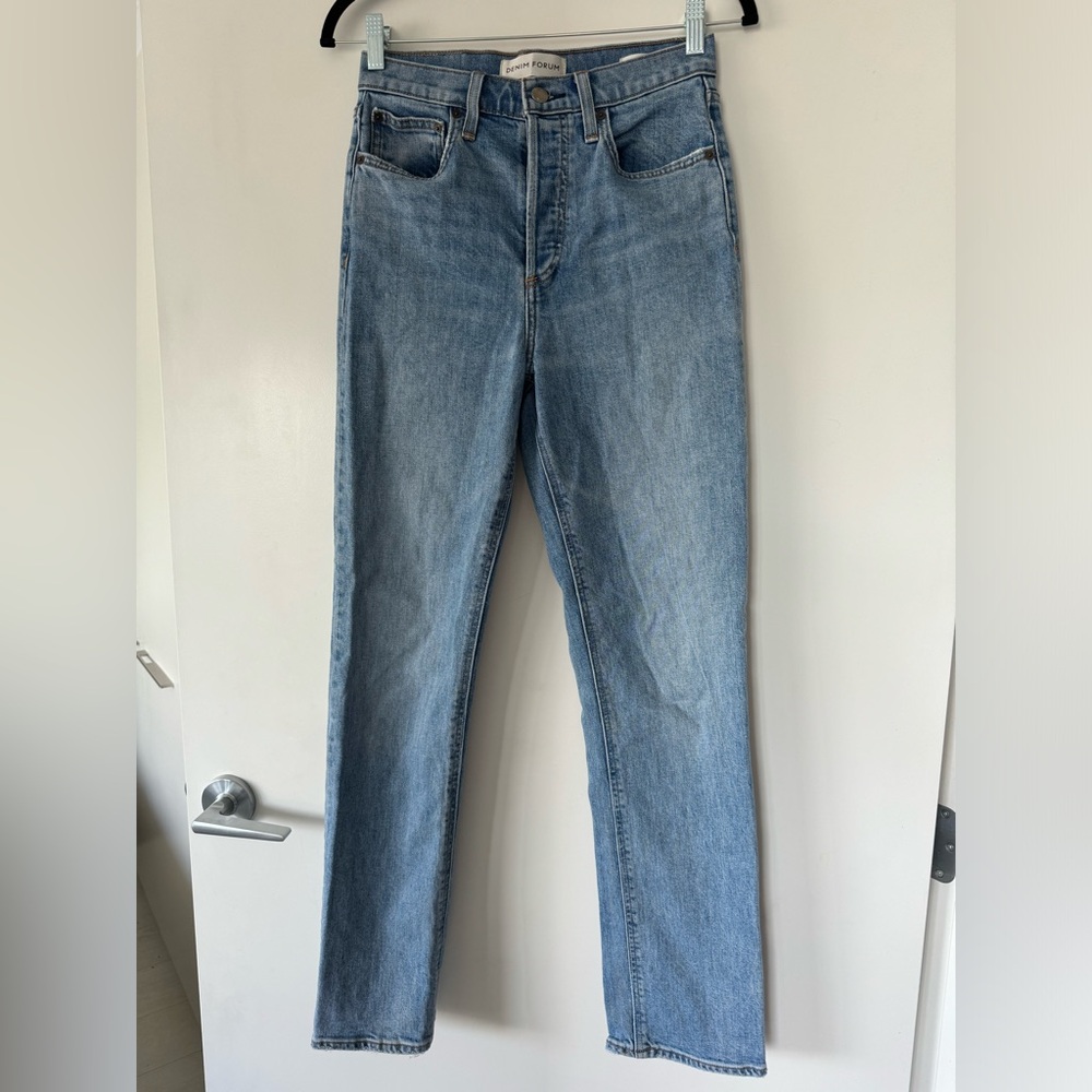 Denim Forum Arlo High rise Straight Aritzia